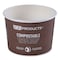 Eco-Products World Art Renewable and Compostable Food Container, 8 oz, 3.04 Diameter x 2.3h, Brown, Paper, PK1000 EP-BSC8-WA - alternate 2